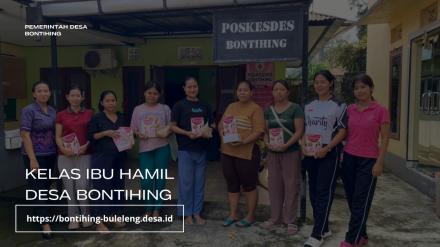 KELAS IBU HAMIL DESA BONTIHING